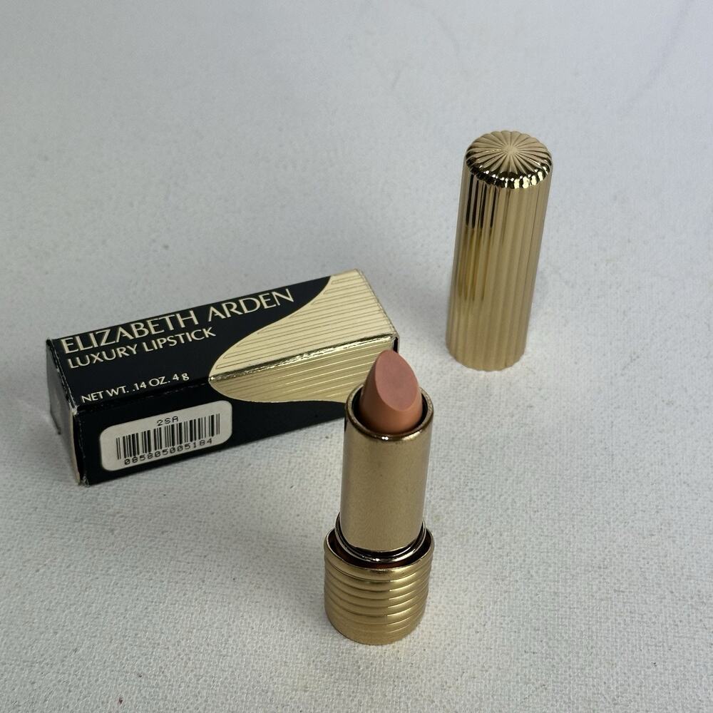 Vintage elizabeth arden Gold luxury moisture lipstick Nude